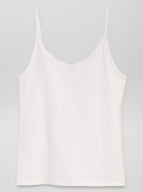 Camiseta interior de tirantes finos - Kiabi