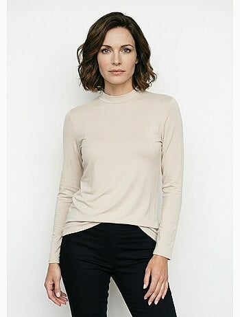 Camiseta interior elástica con cuello alto - Afibel