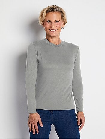 Camiseta interior elástica con cuello alto - Afibel