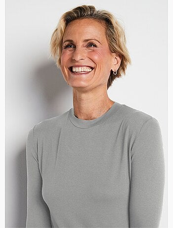 Camiseta interior elástica con cuello alto - Afibel