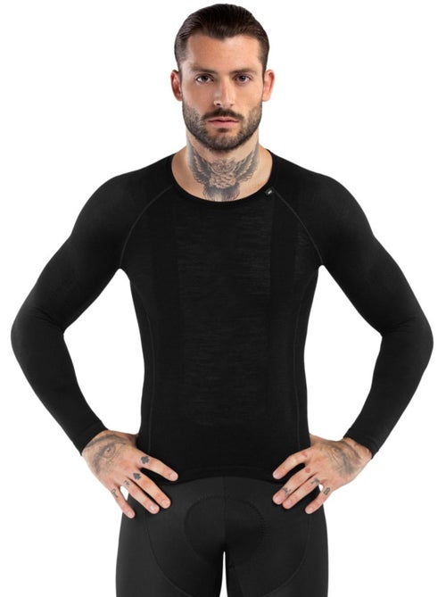 Camiseta interior lana hombre ciclismo hombre srx typhoon - Kiabi