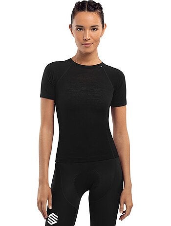 Camiseta interior lana mujer ciclismo mujer srx premium skin