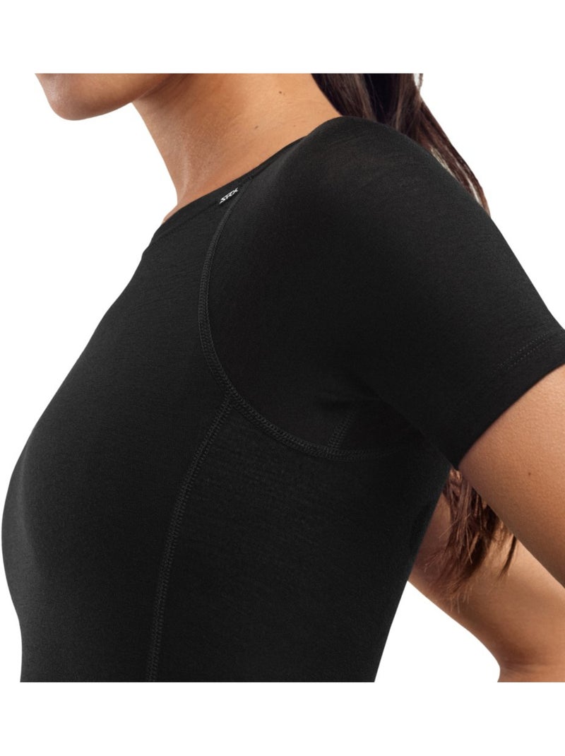 Camiseta interior lana mujer ciclismo mujer srx premium skin Negro - Kiabi