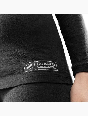 Camiseta interior lana mujer esquí y nieve mujer srx siberia