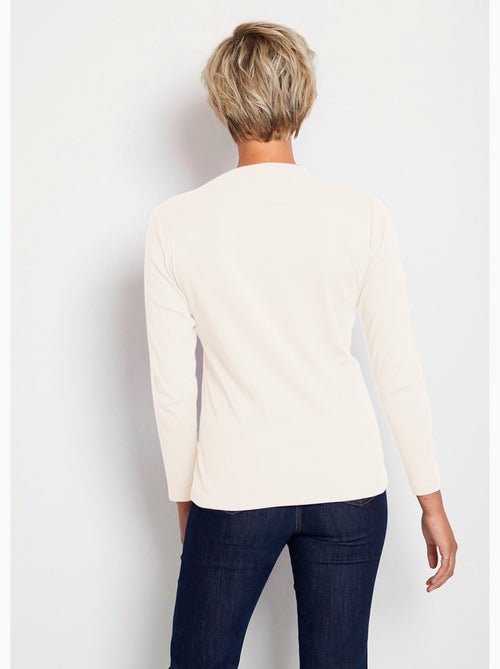 Camiseta interior larga de punto suave y flexible - Afibel - Kiabi