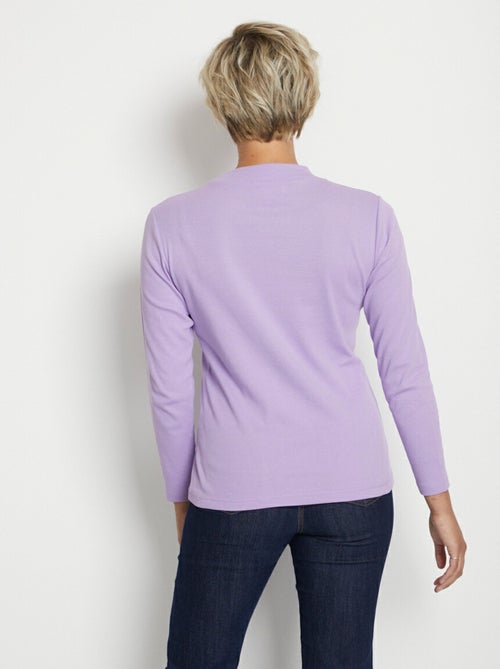 Camiseta interior larga de punto suave y flexible - Afibel - Kiabi