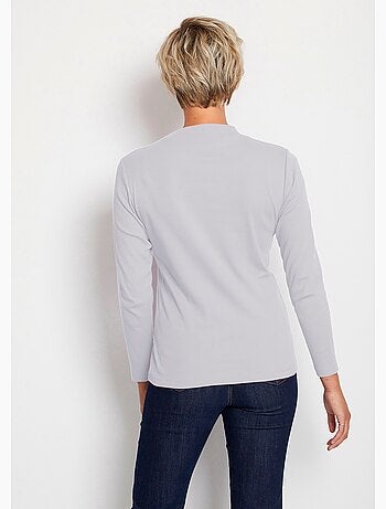 Camiseta interior larga de punto suave y flexible - Afibel