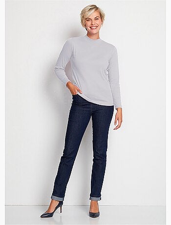 Camiseta interior larga de punto suave y flexible - Afibel