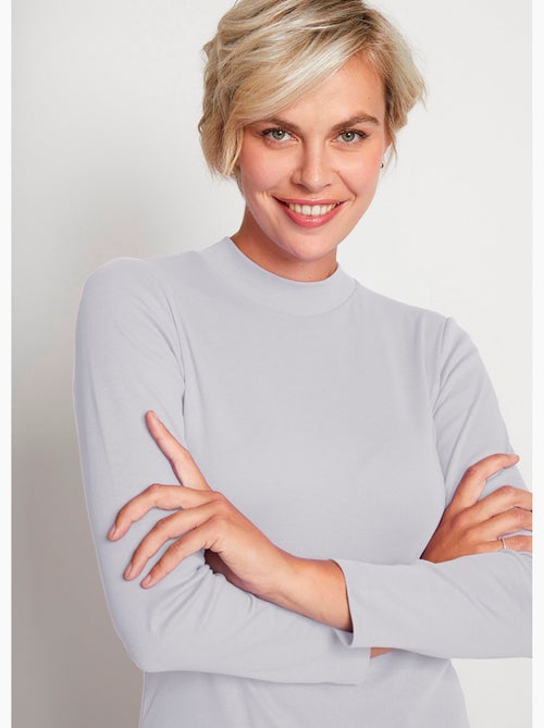 Camiseta interior larga de punto suave y flexible - Afibel - Kiabi