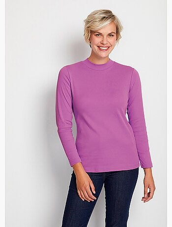 Camiseta interior larga de punto suave y flexible - Afibel