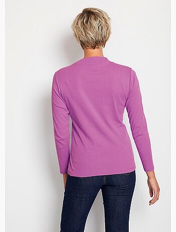 Camiseta interior larga de punto suave y flexible - Afibel