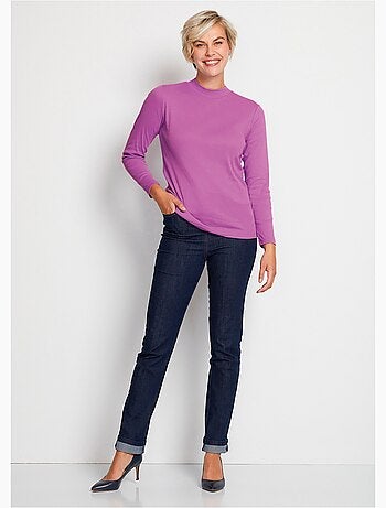 Camiseta interior larga de punto suave y flexible - Afibel