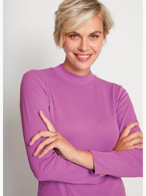 Camiseta interior larga de punto suave y flexible - Afibel - Kiabi