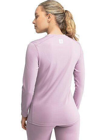 Camiseta interior térmica montaña mujer senderismo mujer spur