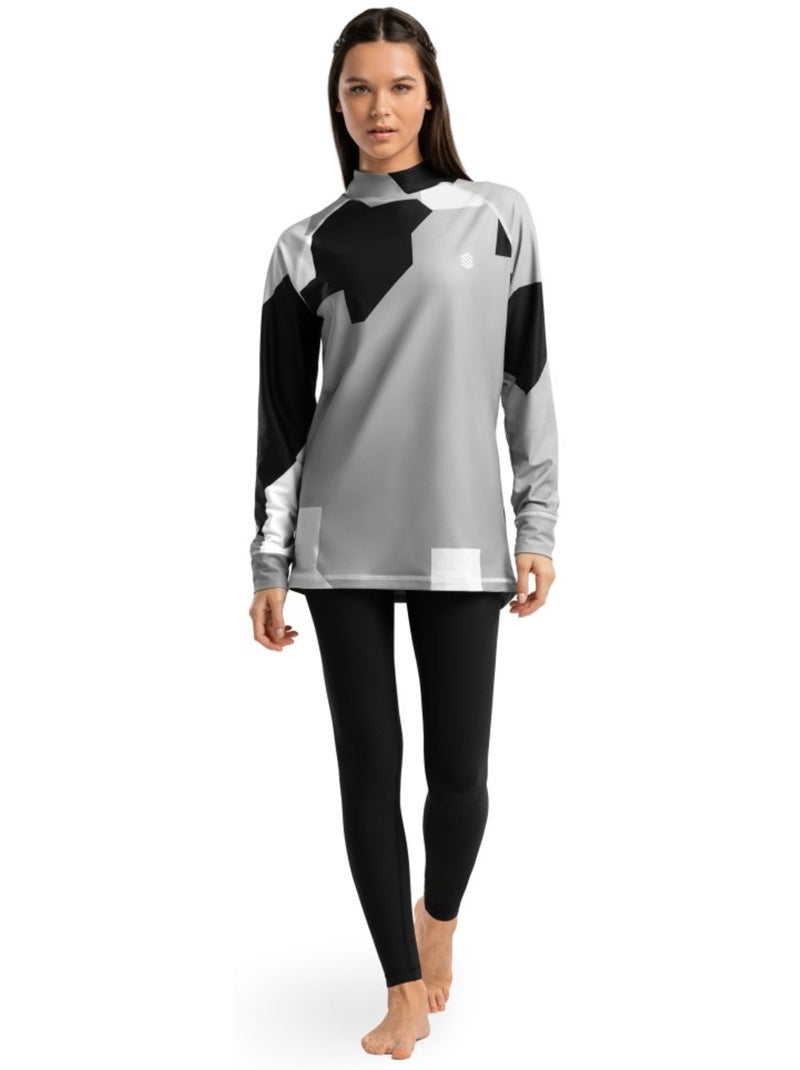 Camiseta interior térmica mujer esquí y nieve mujer slush-w camo Negro - Kiabi