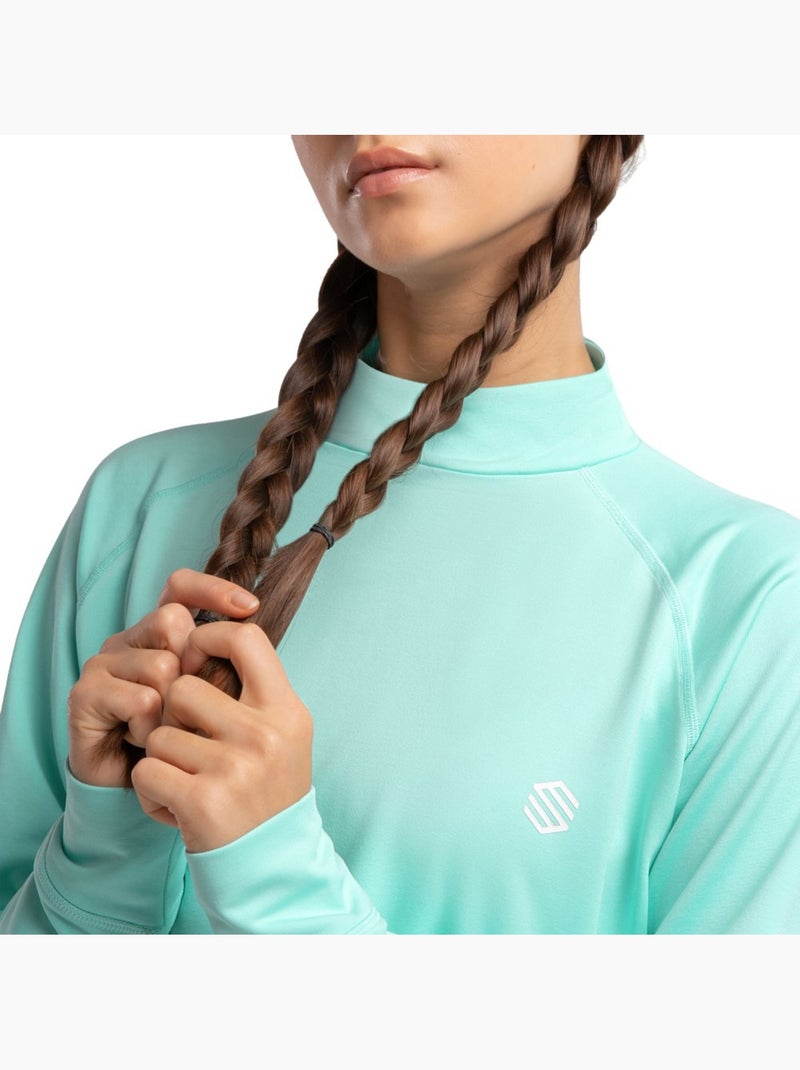 Camiseta interior térmica mujer esquí y nieve mujer slush-w Turquesa - Kiabi