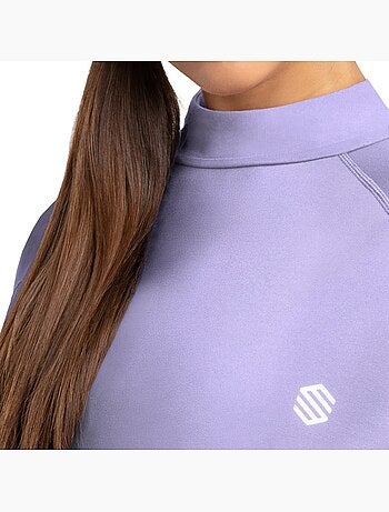 Camiseta interior térmica mujer esquí y nieve mujer slush-w violet