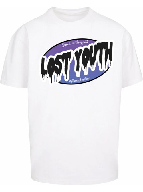 Camiseta invest para adultos unisex - lost youth - Kiabi