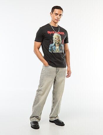 Camiseta 'Iron Maiden' de manga corta