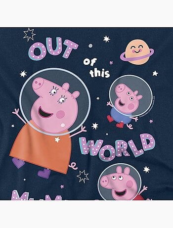Camiseta is out of this world de mamá pig para hombre - peppa pig