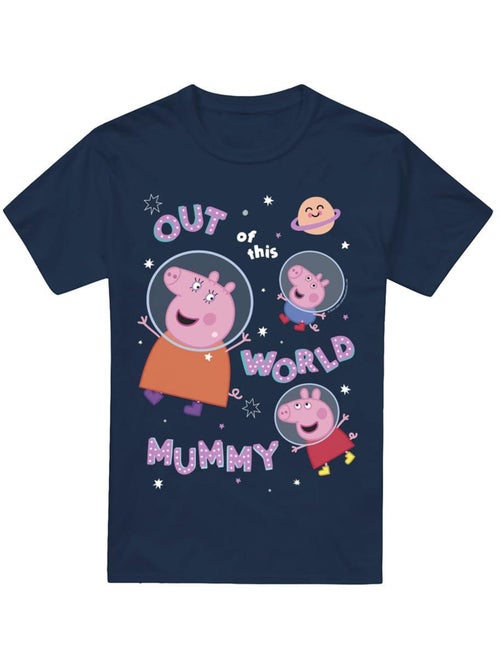 Camiseta is out of this world de mamá pig para hombre - peppa pig - Kiabi