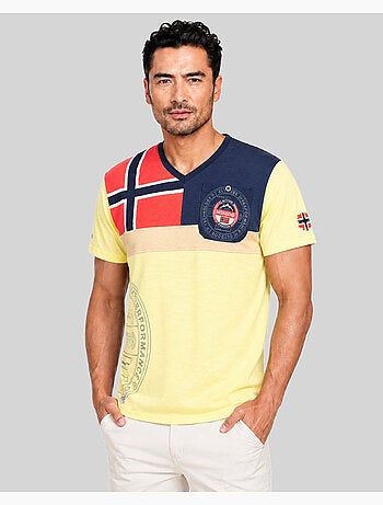 Camiseta j-flag – geographical norway