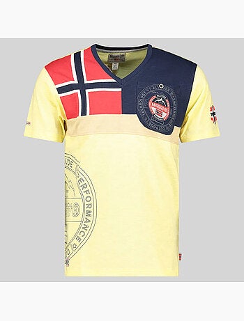 Camiseta j-flag – geographical norway