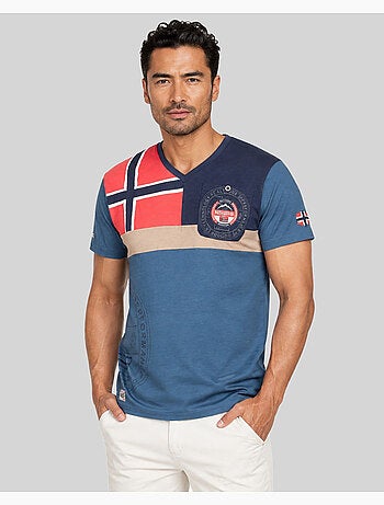 Camiseta j-flag – geographical norway