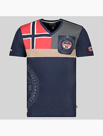 Camiseta j-flag – geographical norway
