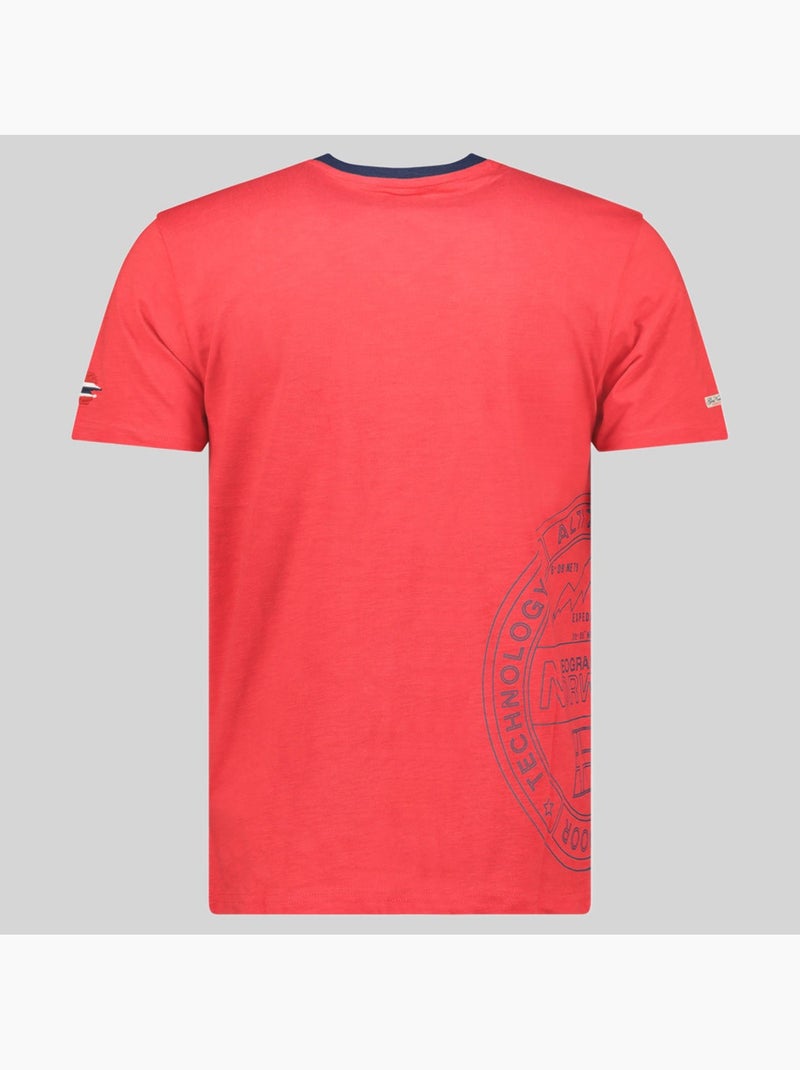 Camiseta j-flag – geographical norway Rojo - Kiabi