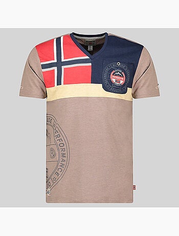 Camiseta j-flag – geographical norway