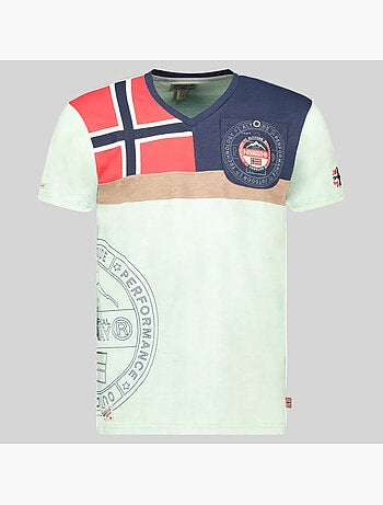 Camiseta j-flag – geographical norway