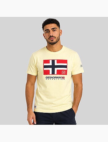 Camiseta j-newflag – geographical norway