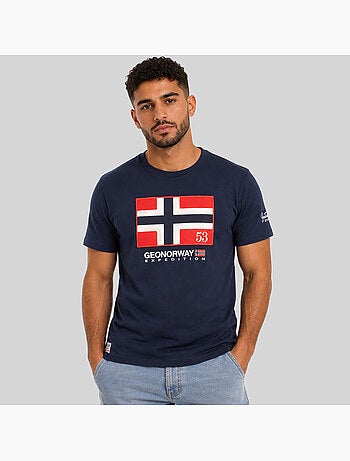 Camiseta j-newflag – geographical norway