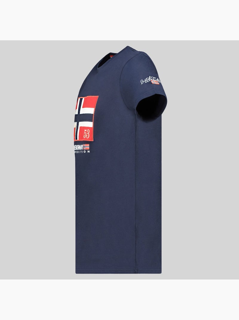 Camiseta j-newflag – geographical norway Azul marino - Kiabi