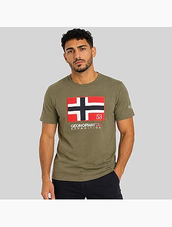 Camiseta j-newflag – geographical norway
