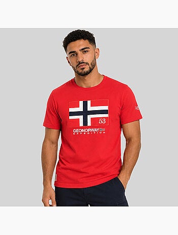 Camiseta j-newflag – geographical norway