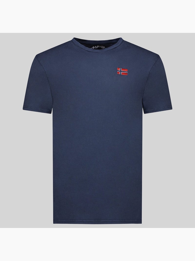 Camiseta jactus – geographical norway Azul marino - Kiabi