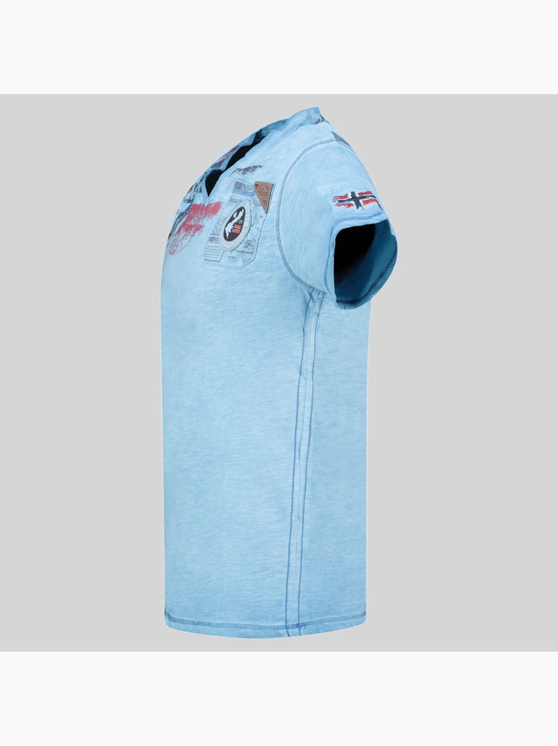 Camiseta jamo – geographical norway Azul - Kiabi