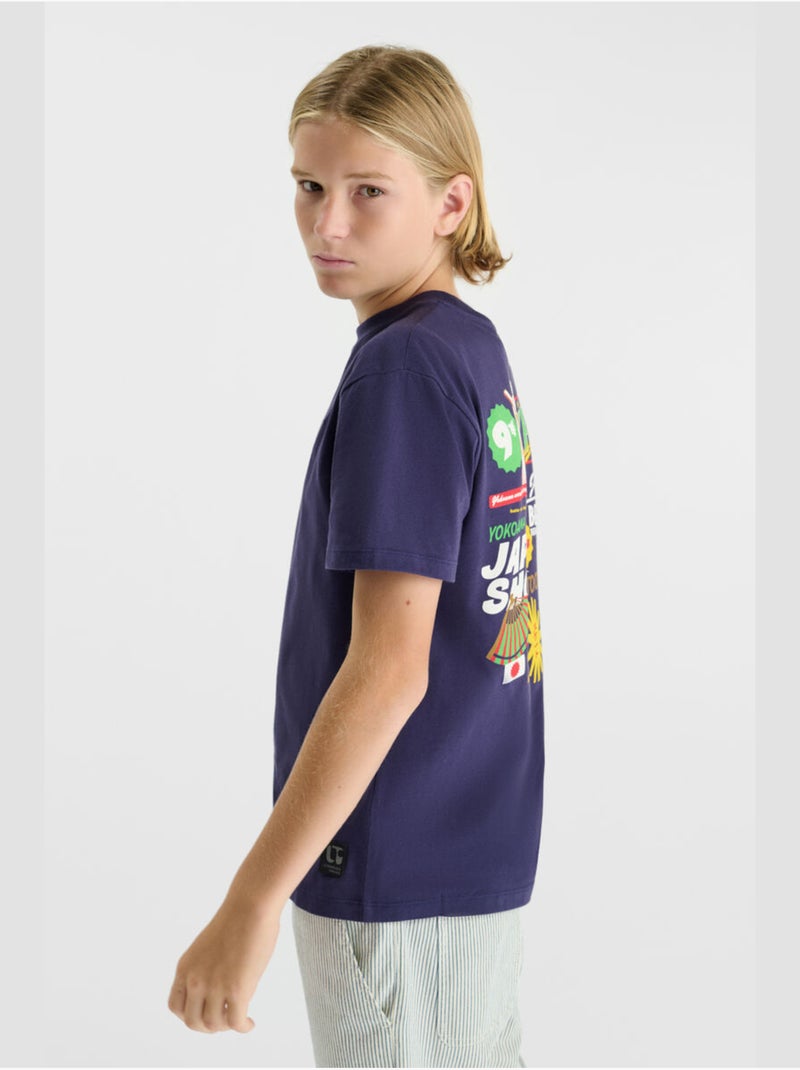 Camiseta JAPABO Azul - Kiabi