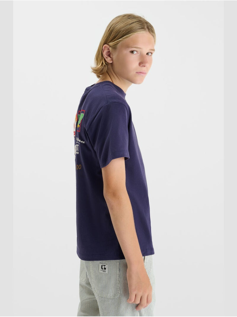 Camiseta JAPABO Azul - Kiabi