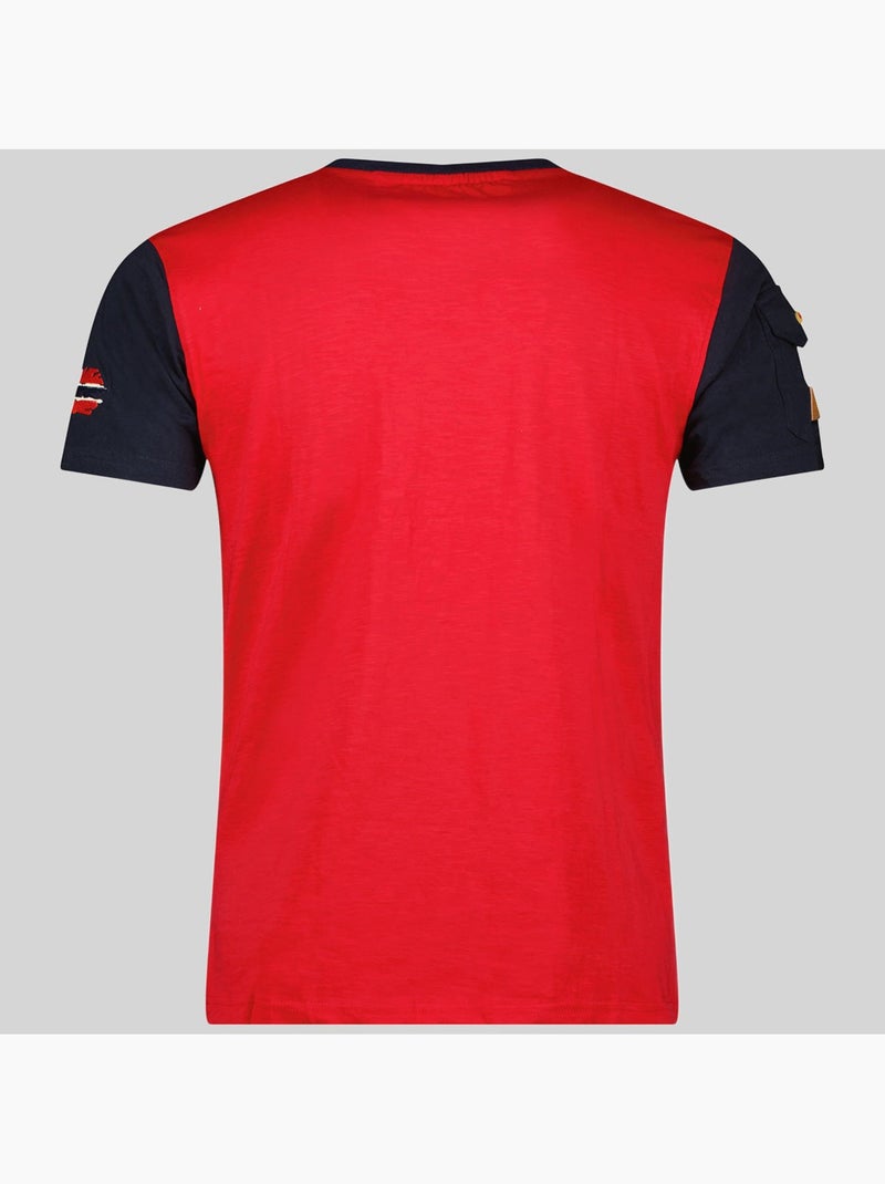 Camiseta jaradock – geographical norway Rojo - Kiabi