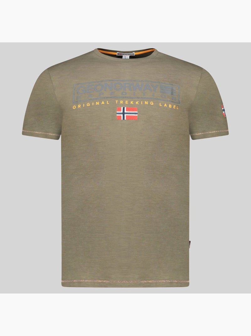 Camiseta jasic – geographical norway Caqui - Kiabi