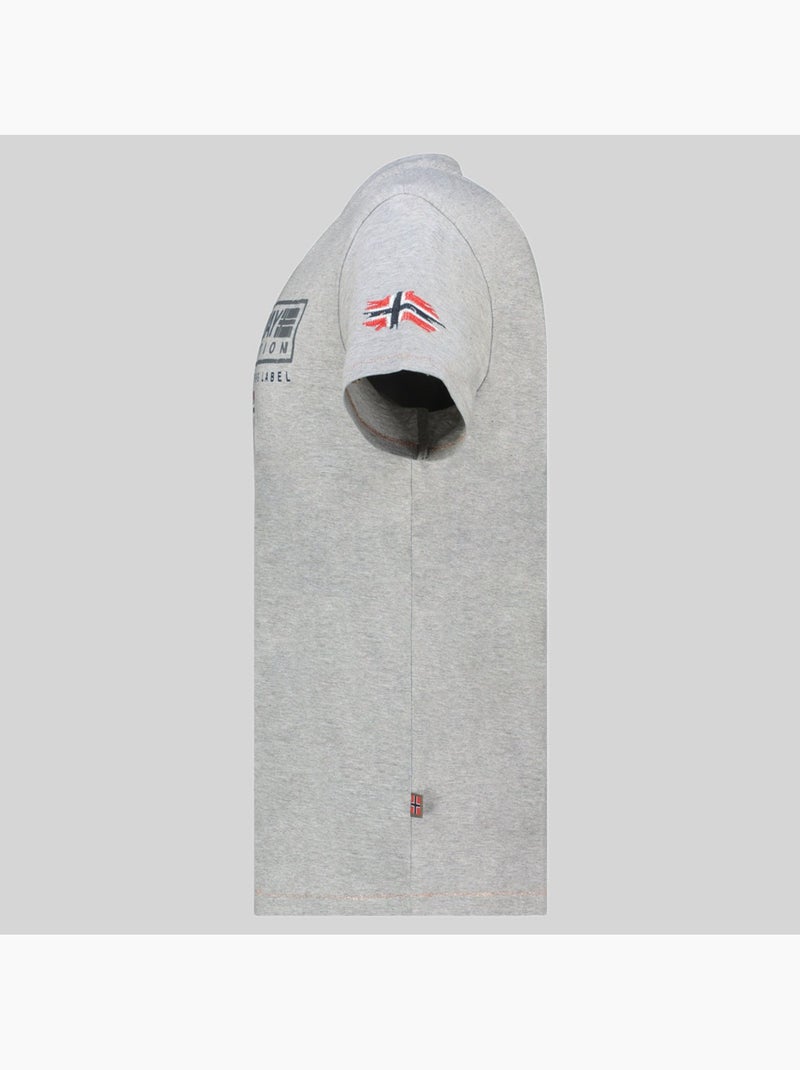 Camiseta jasic – geographical norway Gris claro - Kiabi