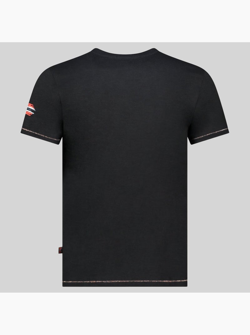 Camiseta jasic – geographical norway Negro - Kiabi