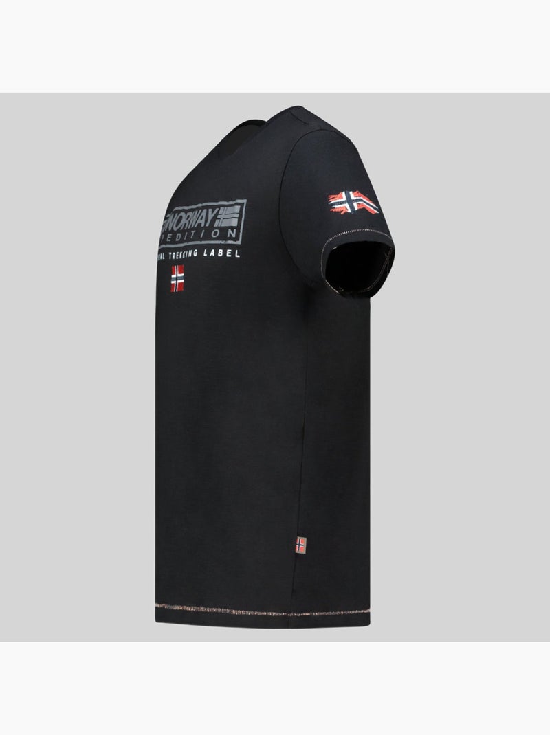 Camiseta jasic – geographical norway Negro - Kiabi