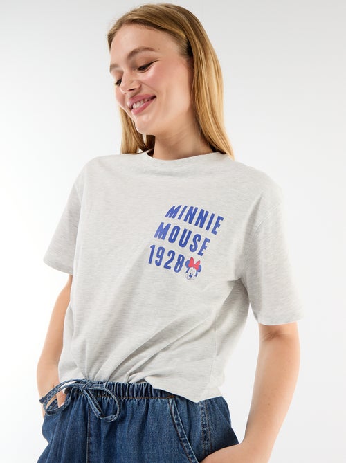Camiseta jaspeada 'Minnie' - Kiabi