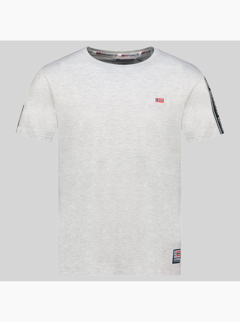 Camiseta javenger – geographical norway Gris claro - Kiabi