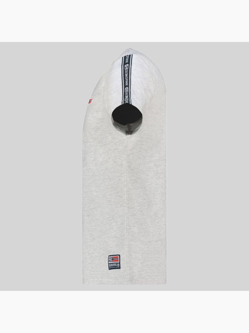 Camiseta javenger – geographical norway Gris claro - Kiabi