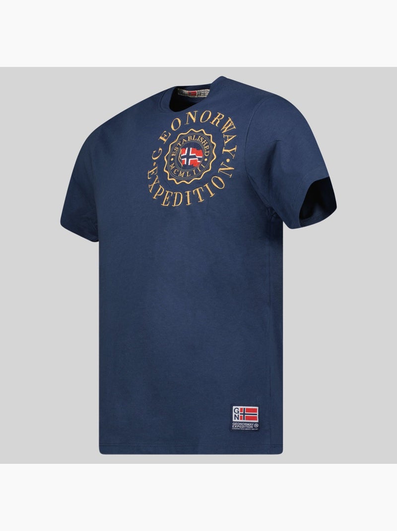 Camiseta jeganto – geographical norway Azul marino - Kiabi
